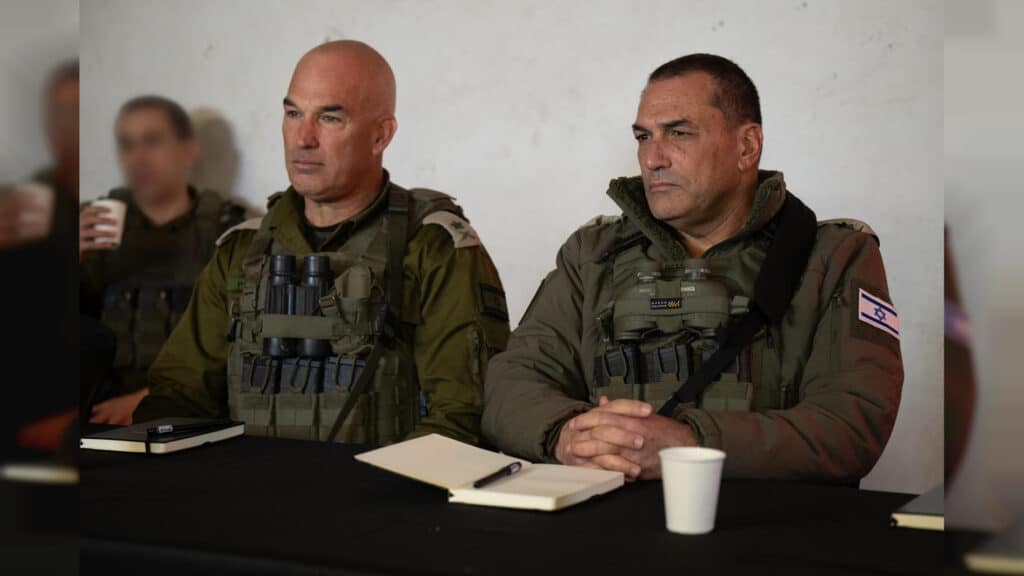 הרמטכ״ל אייל זמיר סייר בעומק רצועת הביטחון בסוריה