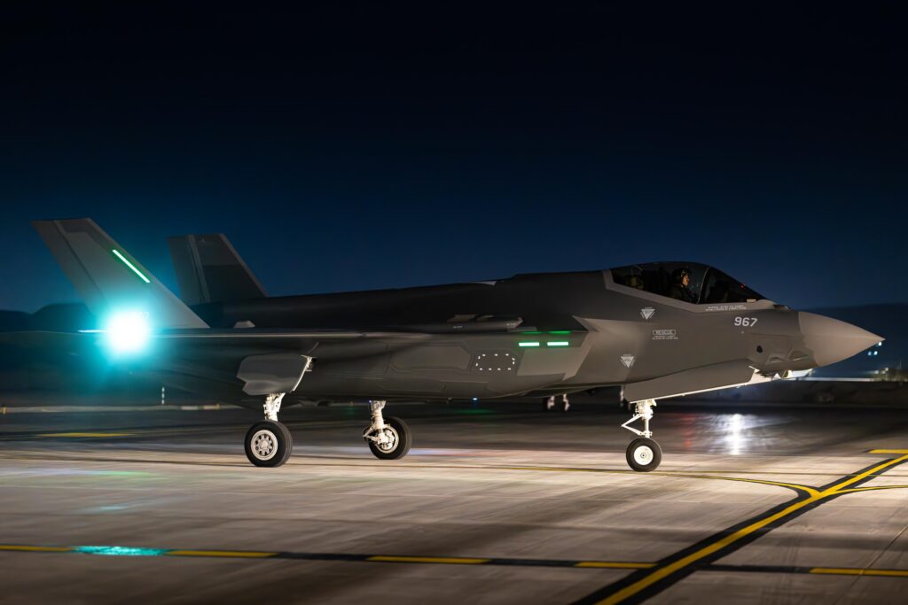 שלושה מטוסי F-35i חדשים נחתו בבסיס חיל האוויר