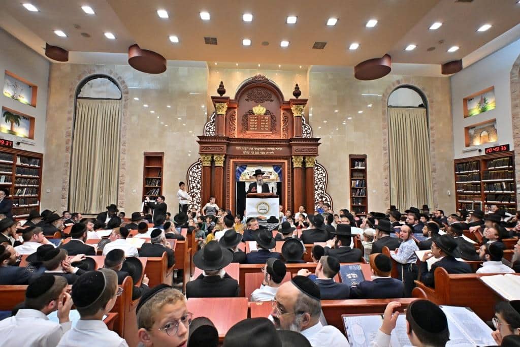 מרן הגרמ"ה הירש חיזק את בחורי ישיבות 'בין הזמנים'