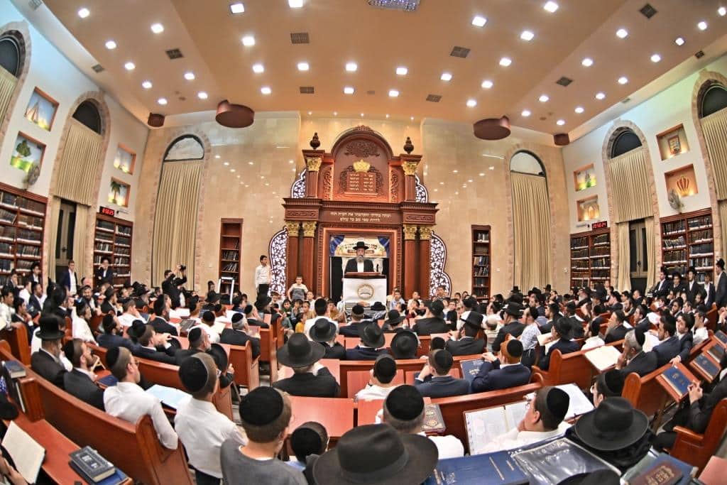 מרן הגרמ"ה הירש חיזק את בחורי ישיבות 'בין הזמנים'