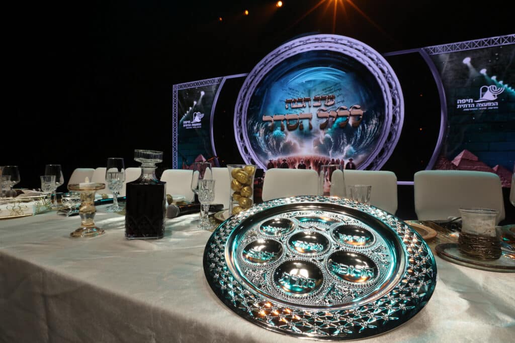 המגיד מישרים וגדולי הזמר קיימו ערב הכנה לליל הסדר