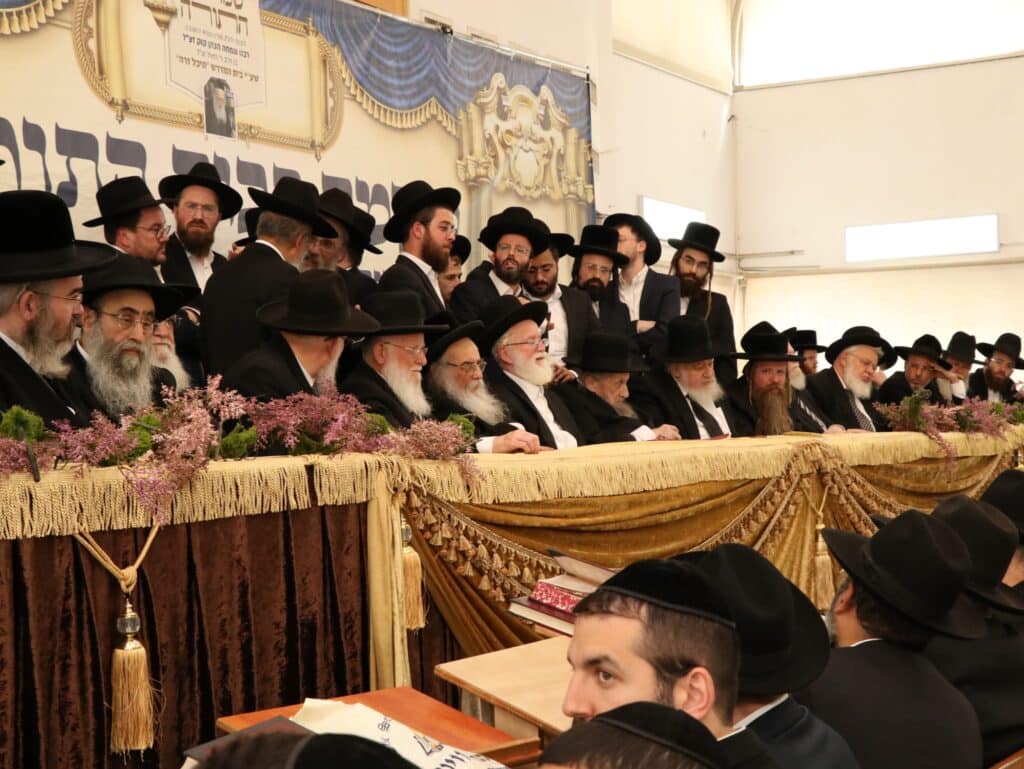 גלריה: מרן הגר"ד לנדו במעמד כבוד התורה ברחובות