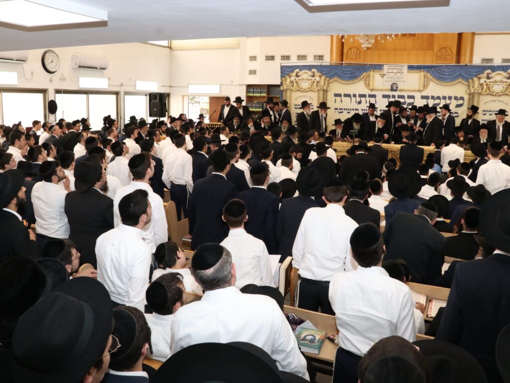 גלריה: מרן הגר"ד לנדו במעמד כבוד התורה ברחובות