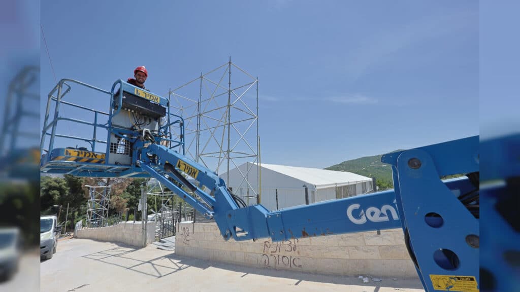 הר מירון יופתע עם מיזמי אור הרשב"י המורחבים והענקיים