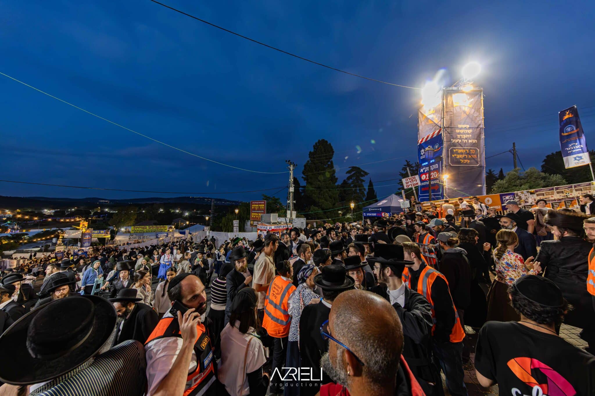 מההכנות ועד לסיום ההילולא: טויטו תיעד מהאוויר ומהיבשה