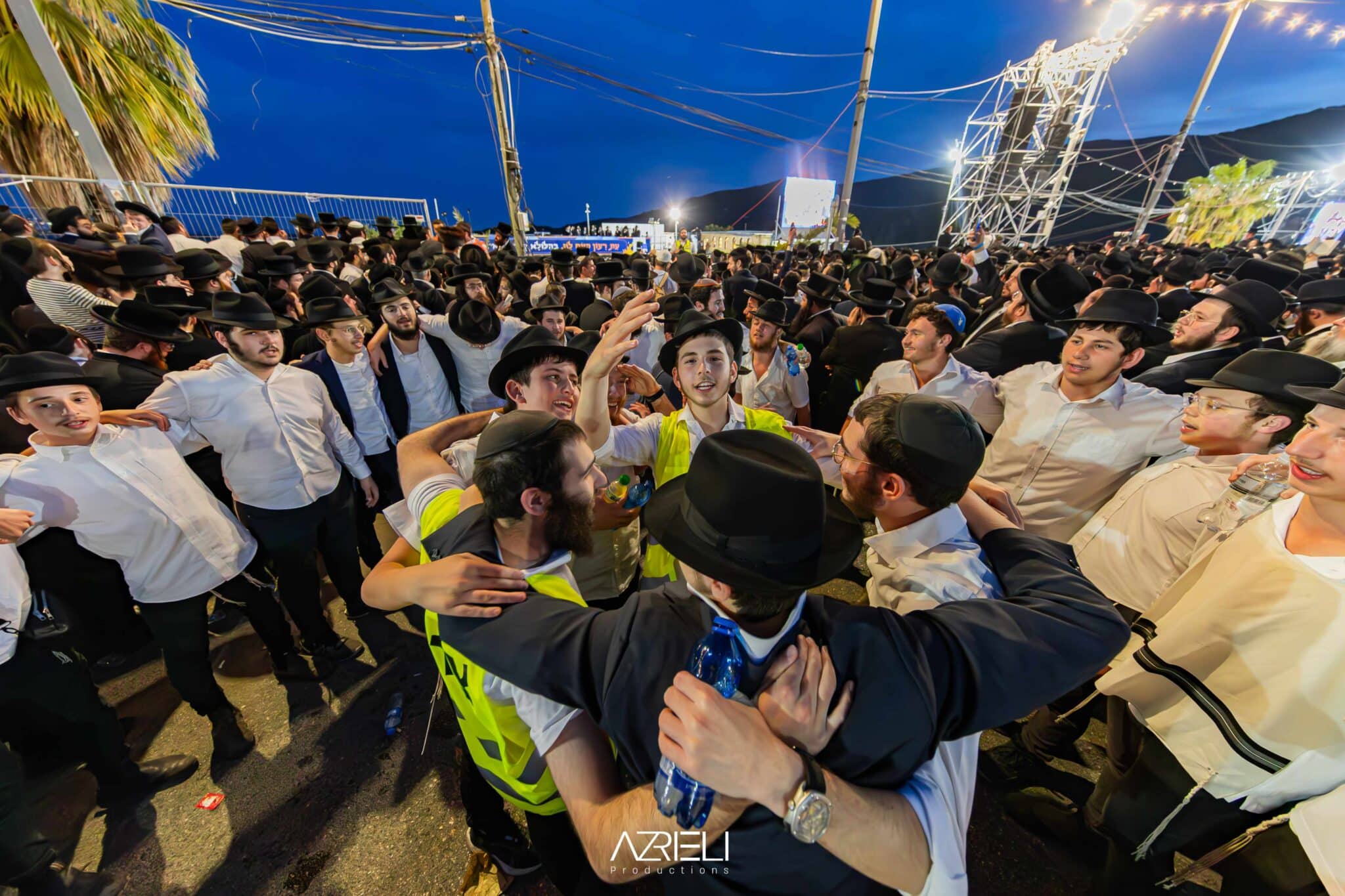 מההכנות ועד לסיום ההילולא: טויטו תיעד מהאוויר ומהיבשה