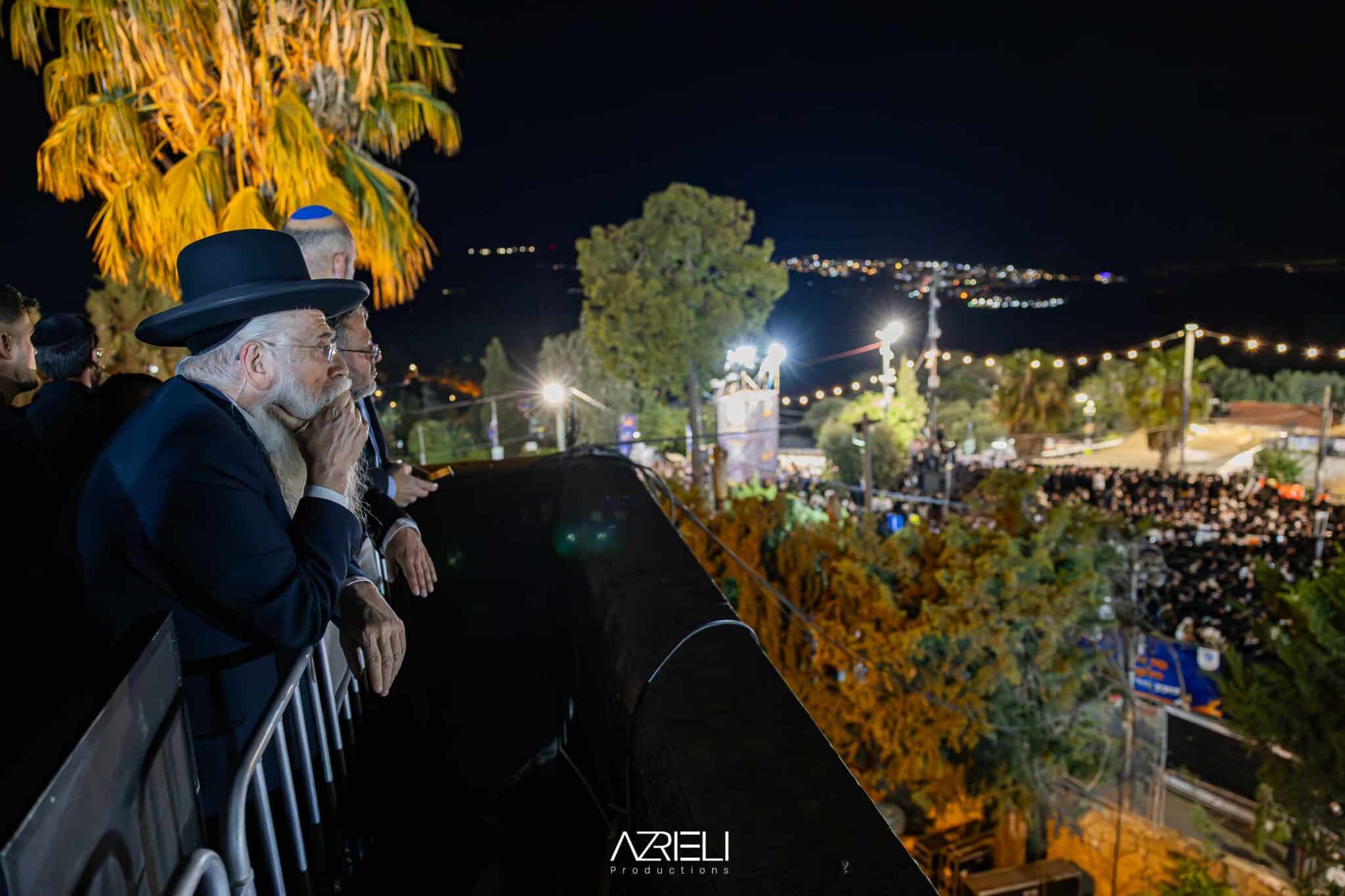 מההכנות ועד לסיום ההילולא: טויטו תיעד מהאוויר ומהיבשה