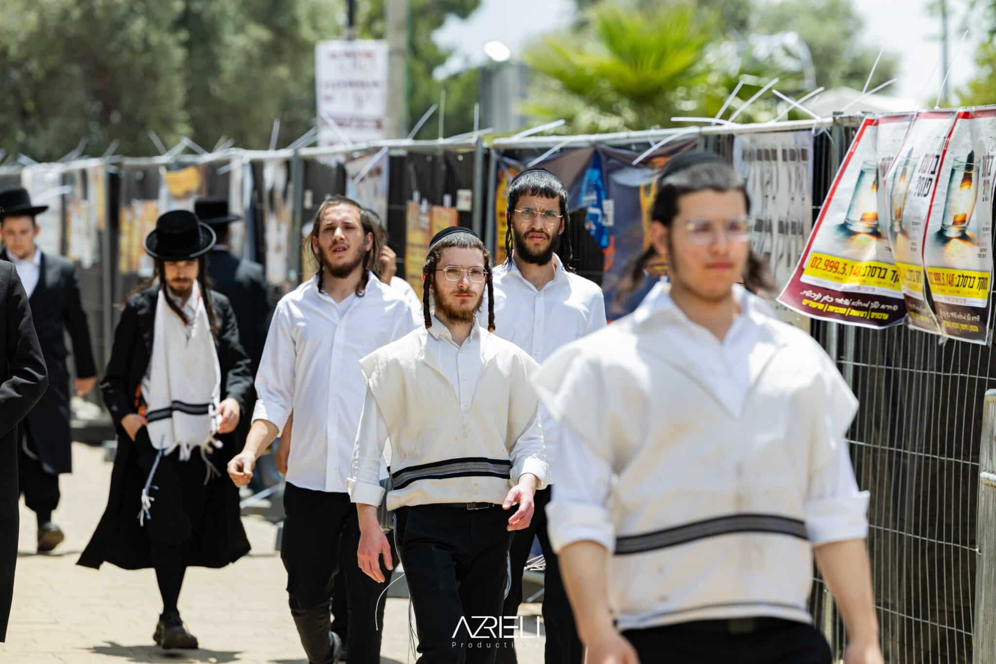 מההכנות ועד לסיום ההילולא: טויטו תיעד מהאוויר ומהיבשה