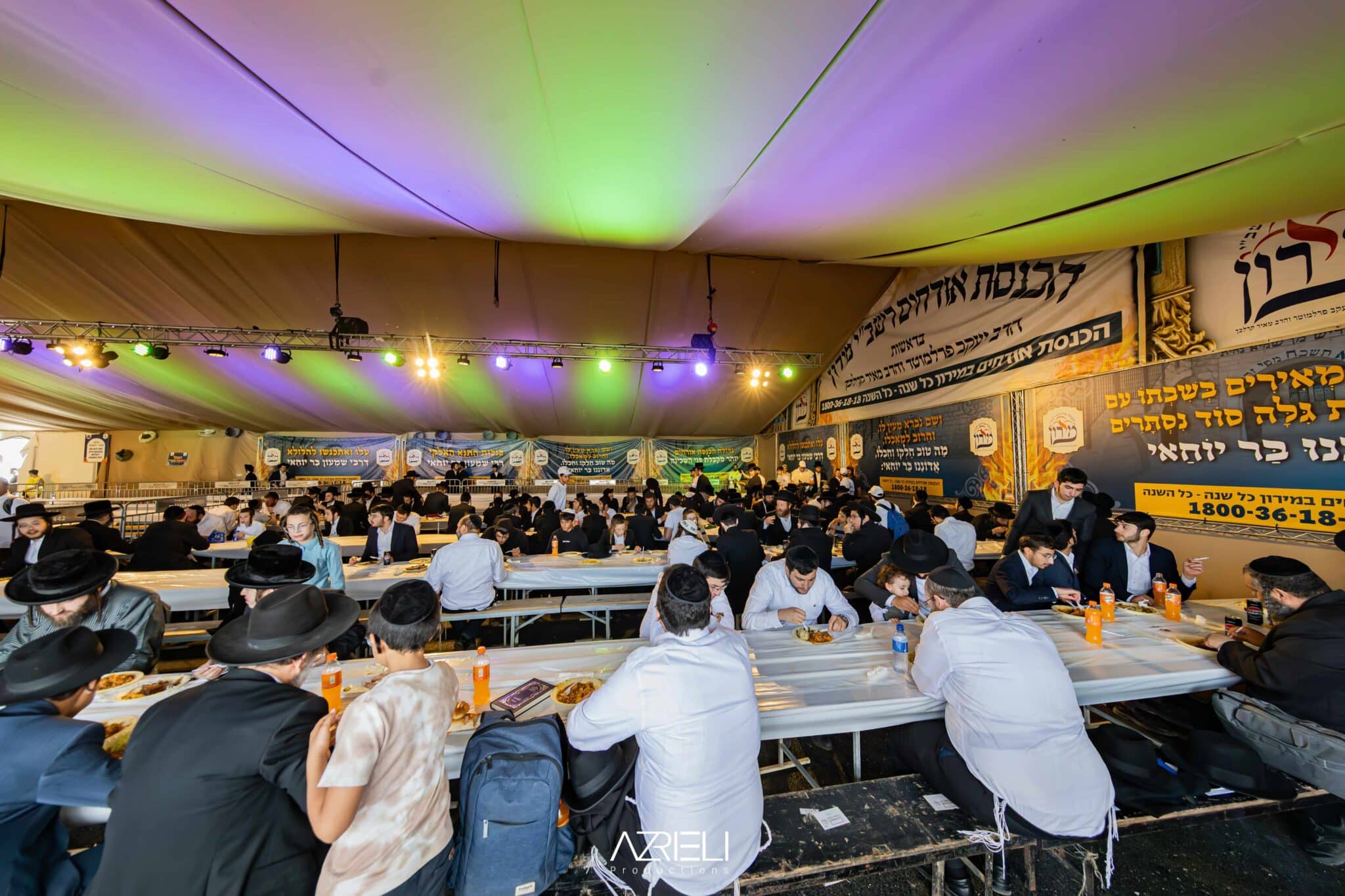 מההכנות ועד לסיום ההילולא: טויטו תיעד מהאוויר ומהיבשה