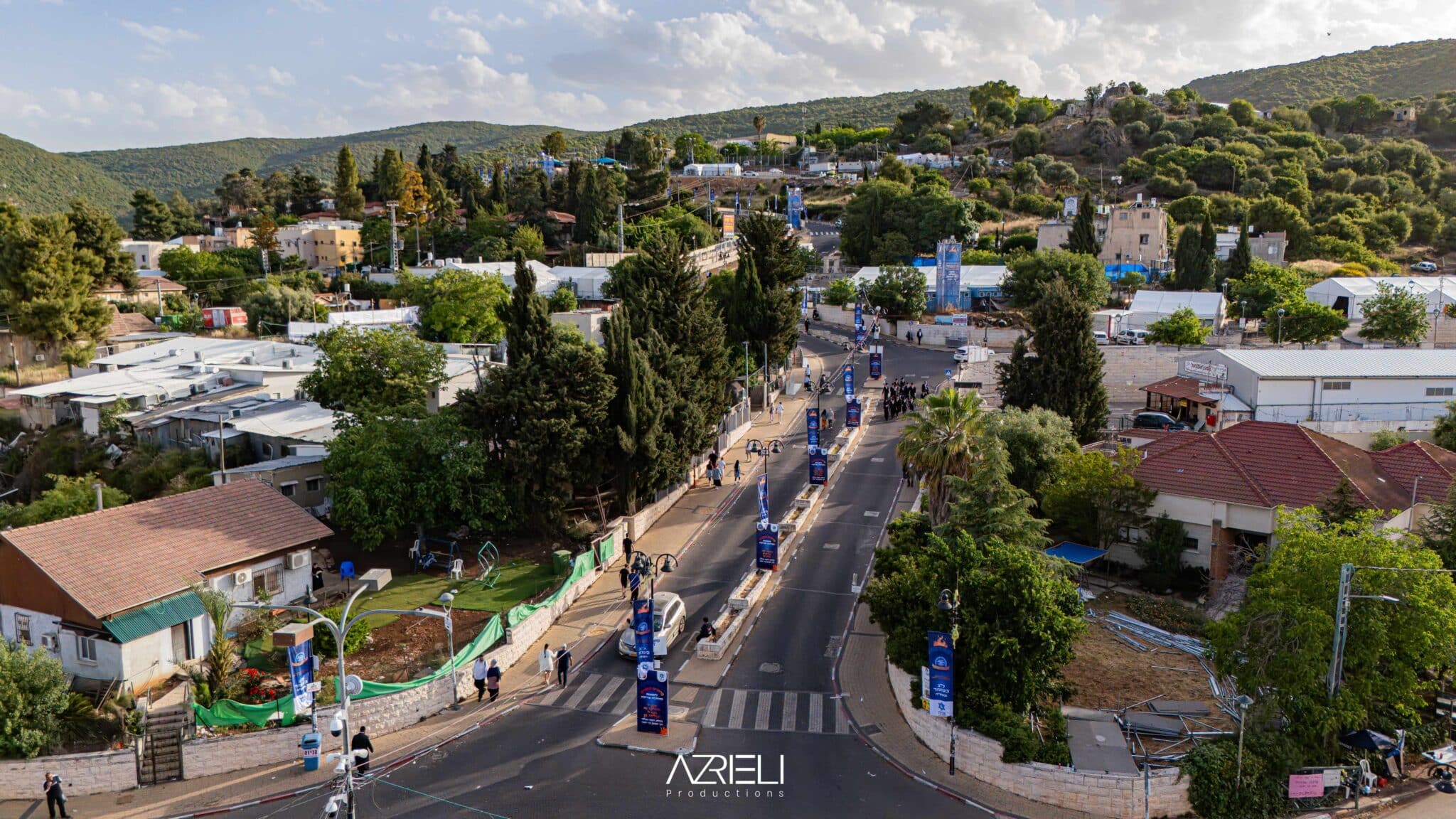 מההכנות ועד לסיום ההילולא: טויטו תיעד מהאוויר ומהיבשה