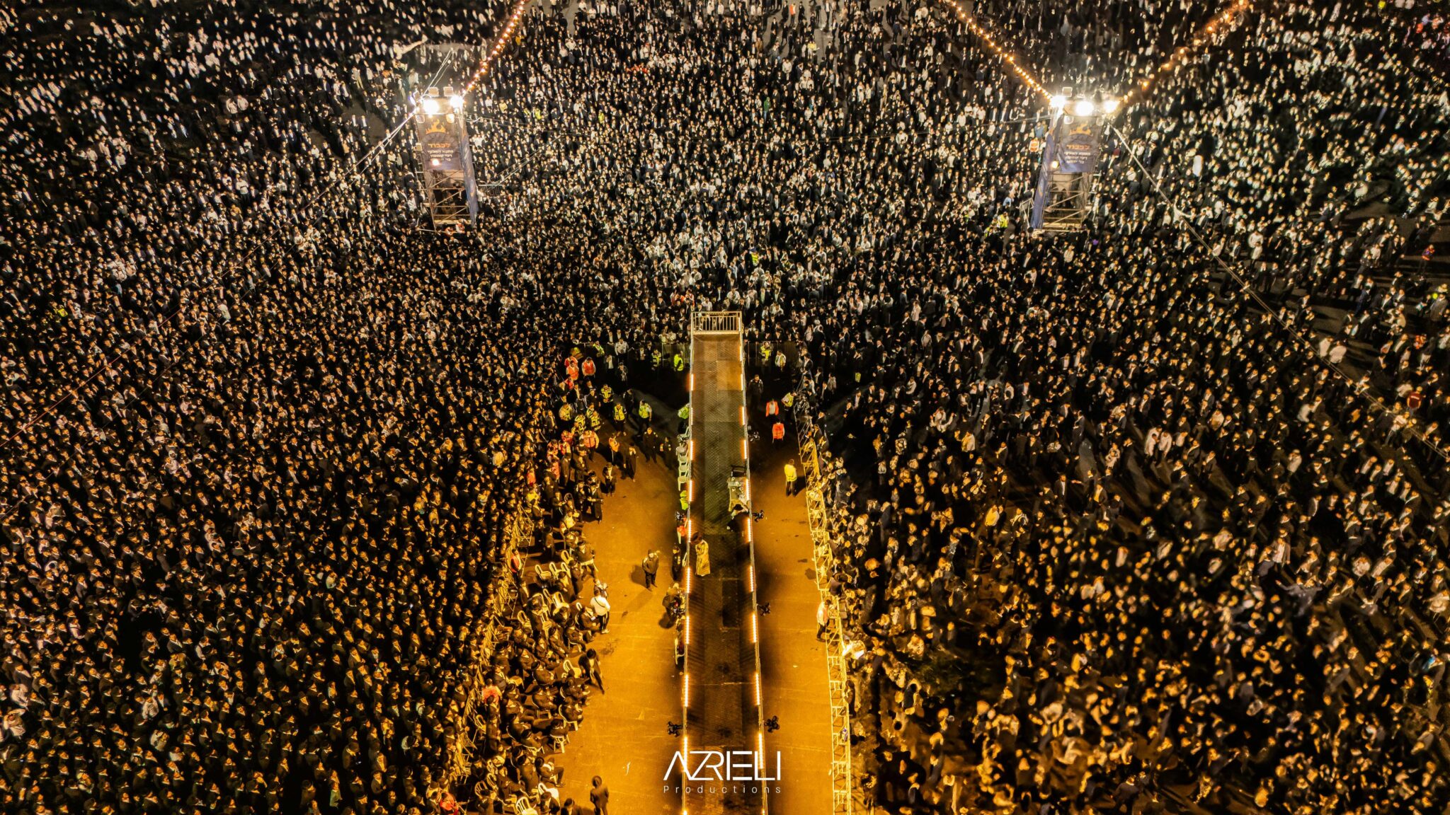 מההכנות ועד לסיום ההילולא: טויטו תיעד מהאוויר ומהיבשה