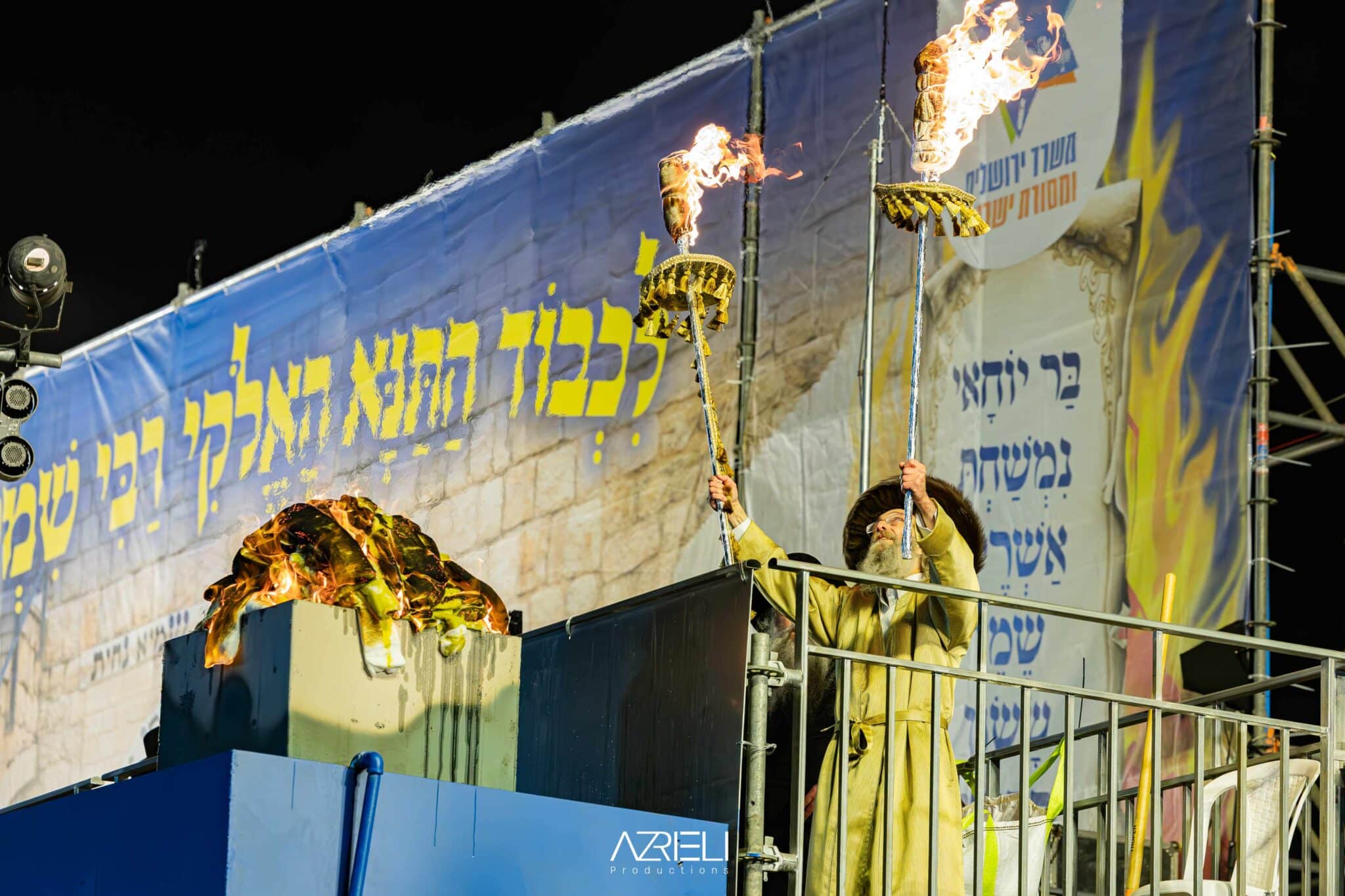 מההכנות ועד לסיום ההילולא: טויטו תיעד מהאוויר ומהיבשה