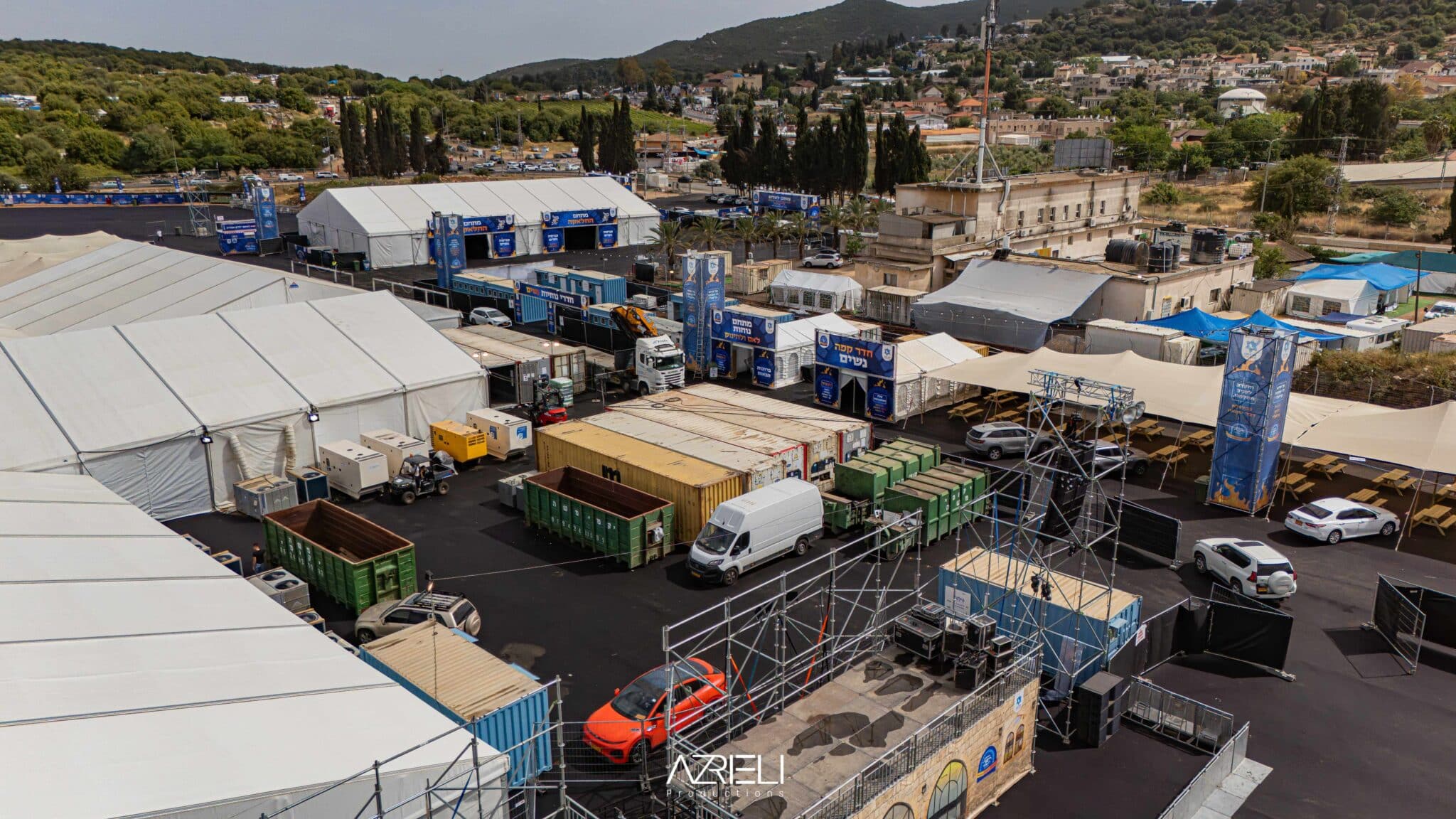 מההכנות ועד לסיום ההילולא: טויטו תיעד מהאוויר ומהיבשה