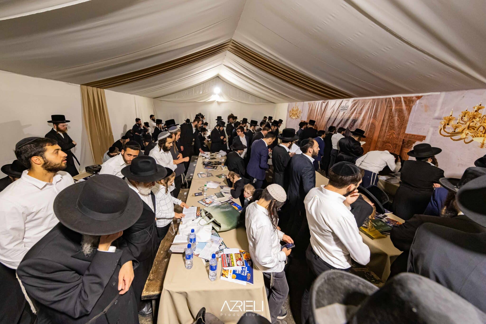 מההכנות ועד לסיום ההילולא: טויטו תיעד מהאוויר ומהיבשה