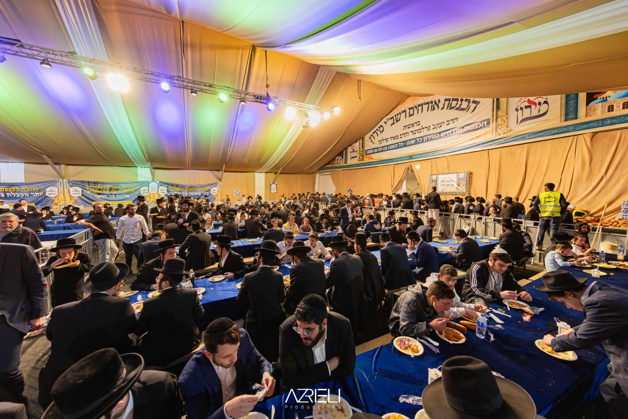 מההכנות ועד לסיום ההילולא: טויטו תיעד מהאוויר ומהיבשה