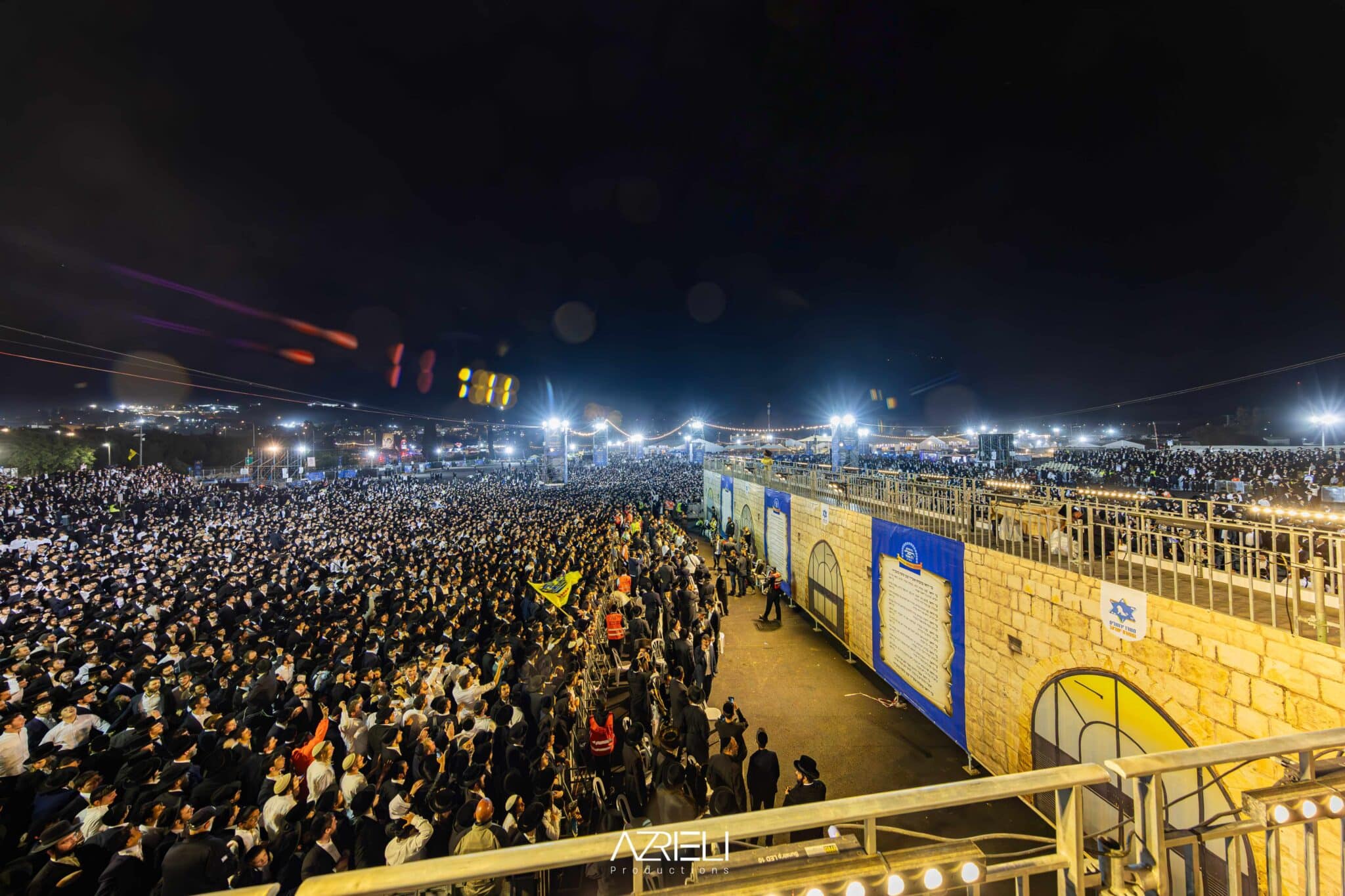 מההכנות ועד לסיום ההילולא: טויטו תיעד מהאוויר ומהיבשה