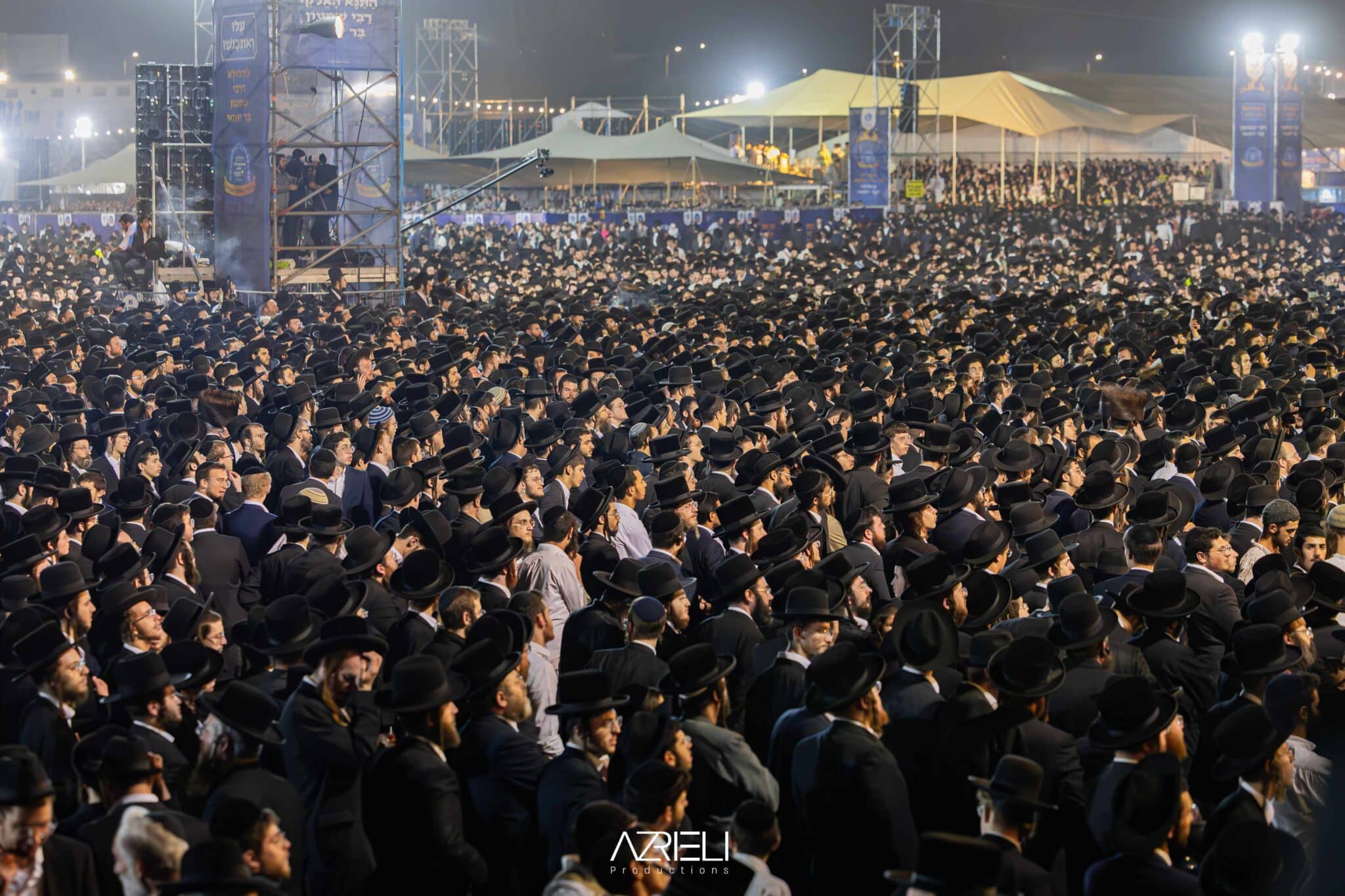 מההכנות ועד לסיום ההילולא: טויטו תיעד מהאוויר ומהיבשה