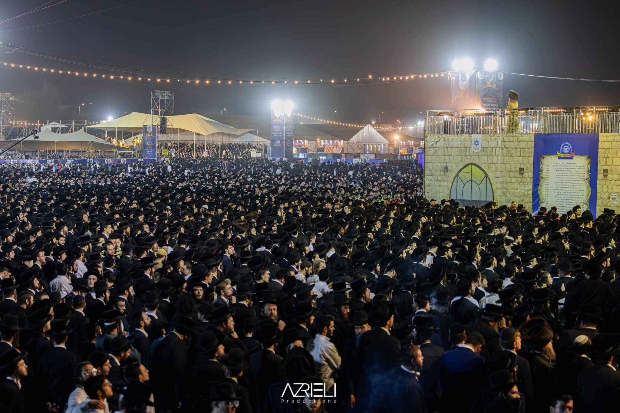 מההכנות ועד לסיום ההילולא: טויטו תיעד מהאוויר ומהיבשה