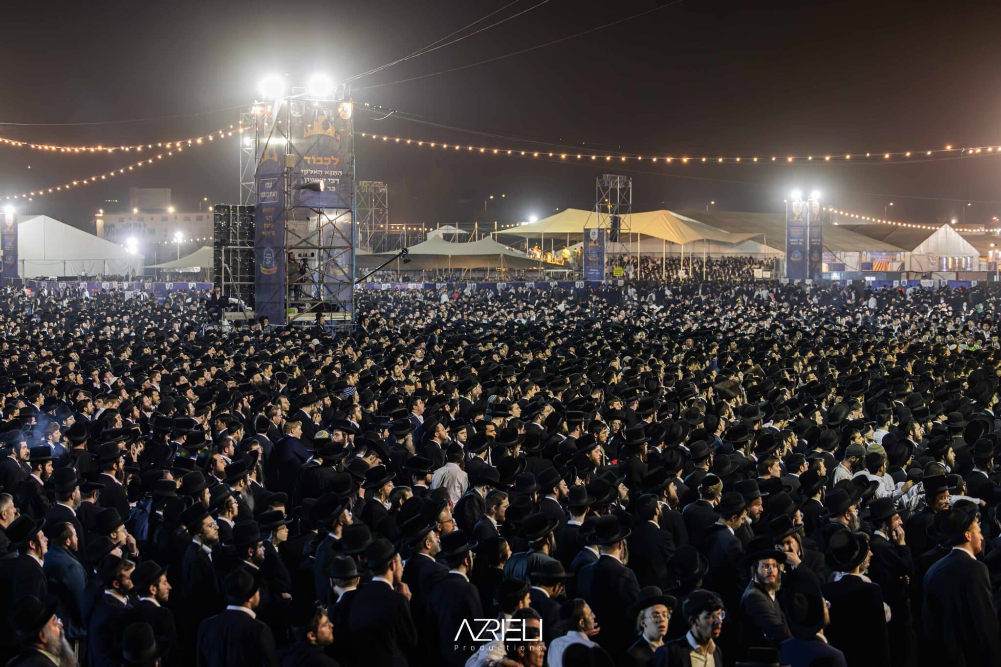 מההכנות ועד לסיום ההילולא: טויטו תיעד מהאוויר ומהיבשה