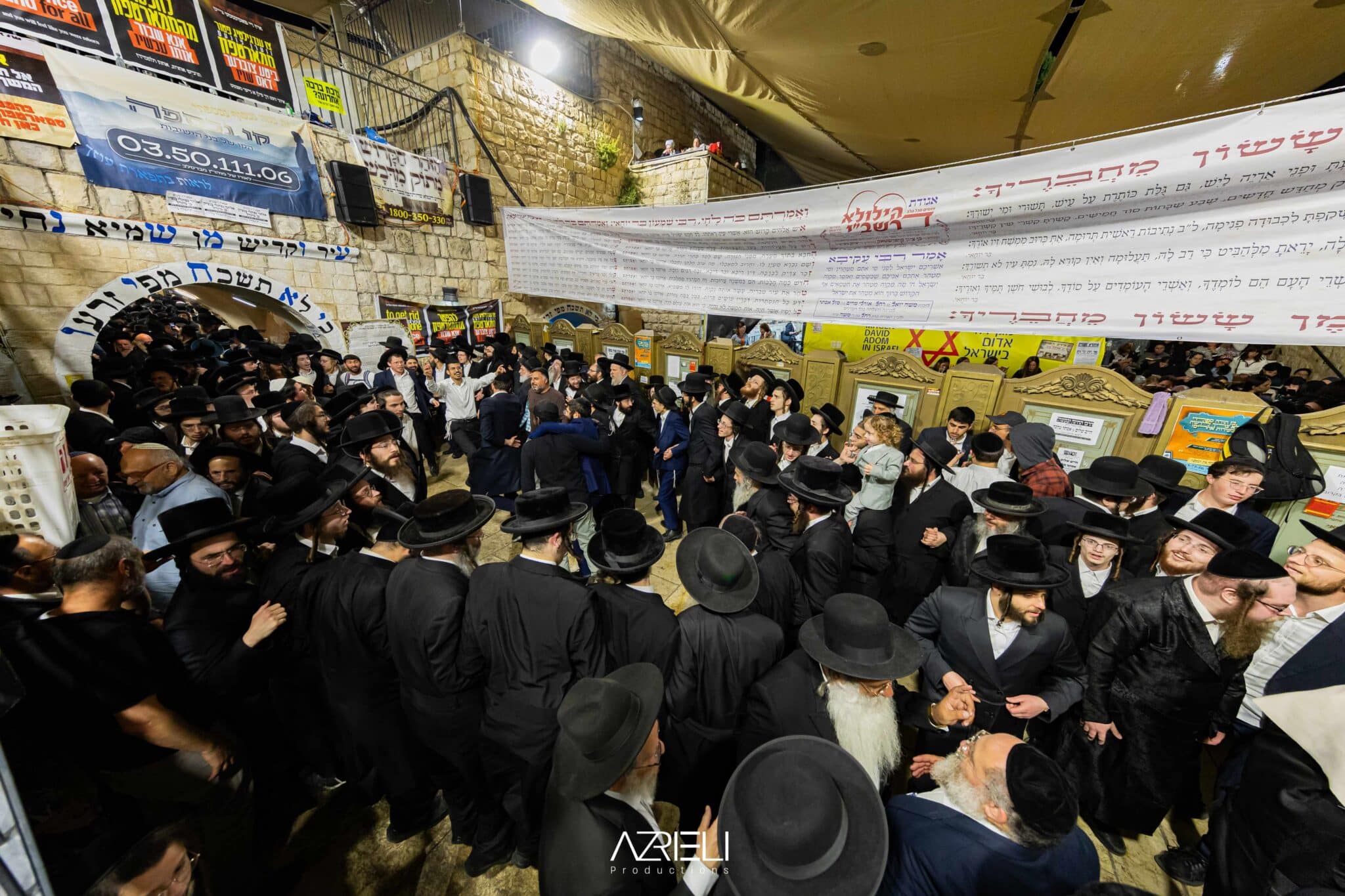 מההכנות ועד לסיום ההילולא: טויטו תיעד מהאוויר ומהיבשה