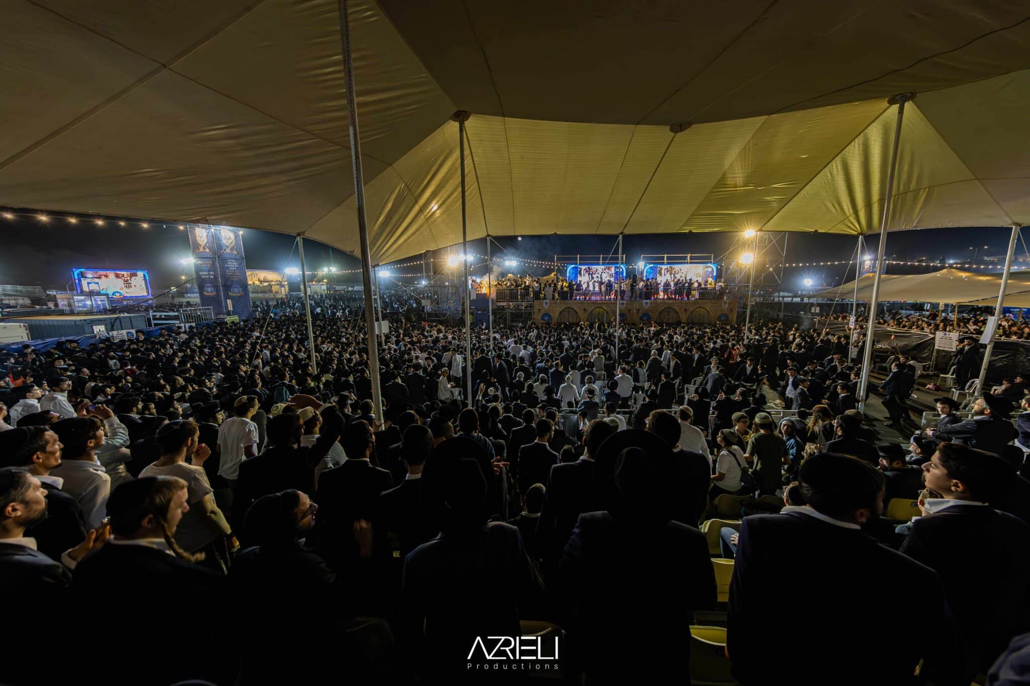 מההכנות ועד לסיום ההילולא: טויטו תיעד מהאוויר ומהיבשה