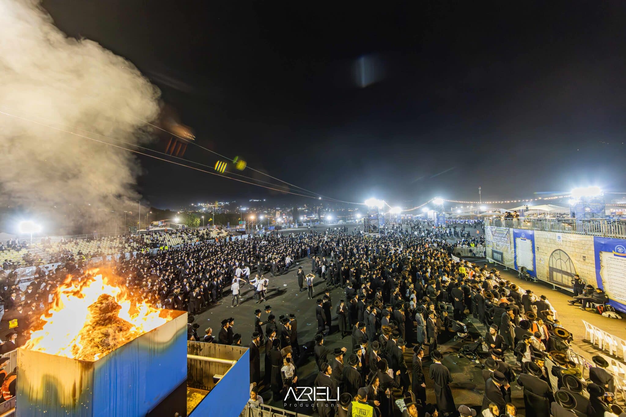 מההכנות ועד לסיום ההילולא: טויטו תיעד מהאוויר ומהיבשה