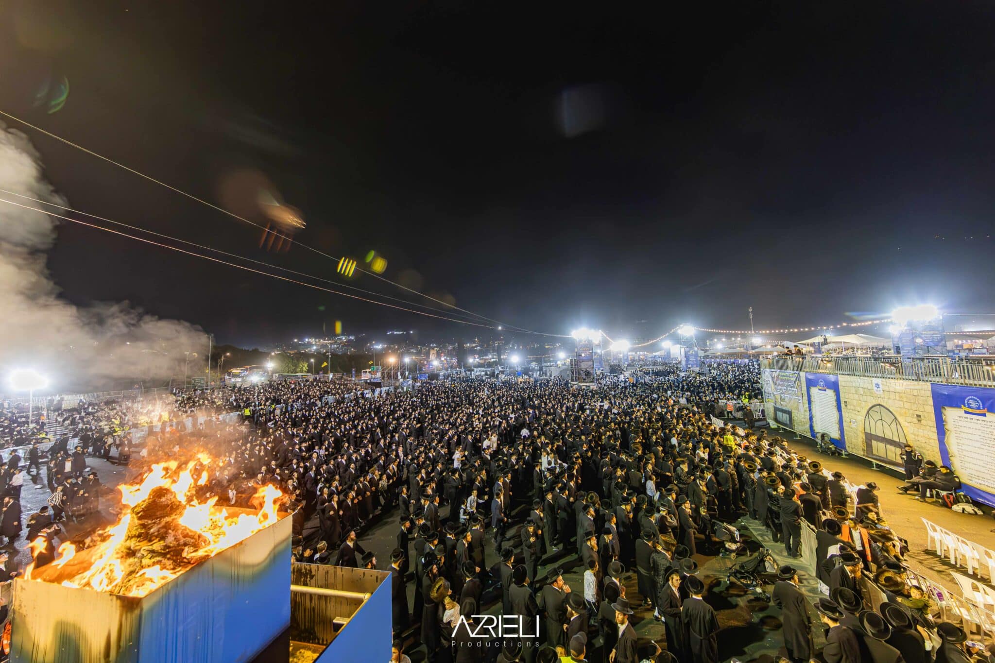 מההכנות ועד לסיום ההילולא: טויטו תיעד מהאוויר ומהיבשה