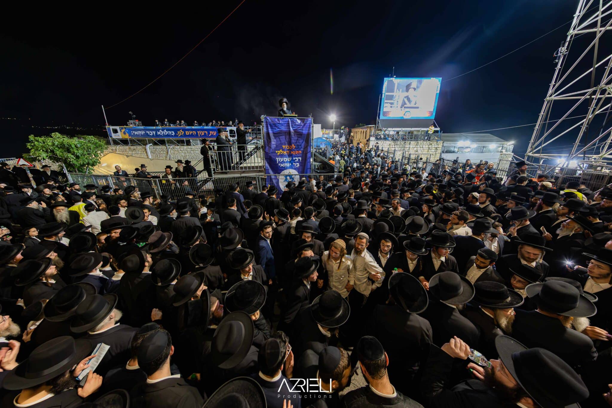 מההכנות ועד לסיום ההילולא: טויטו תיעד מהאוויר ומהיבשה