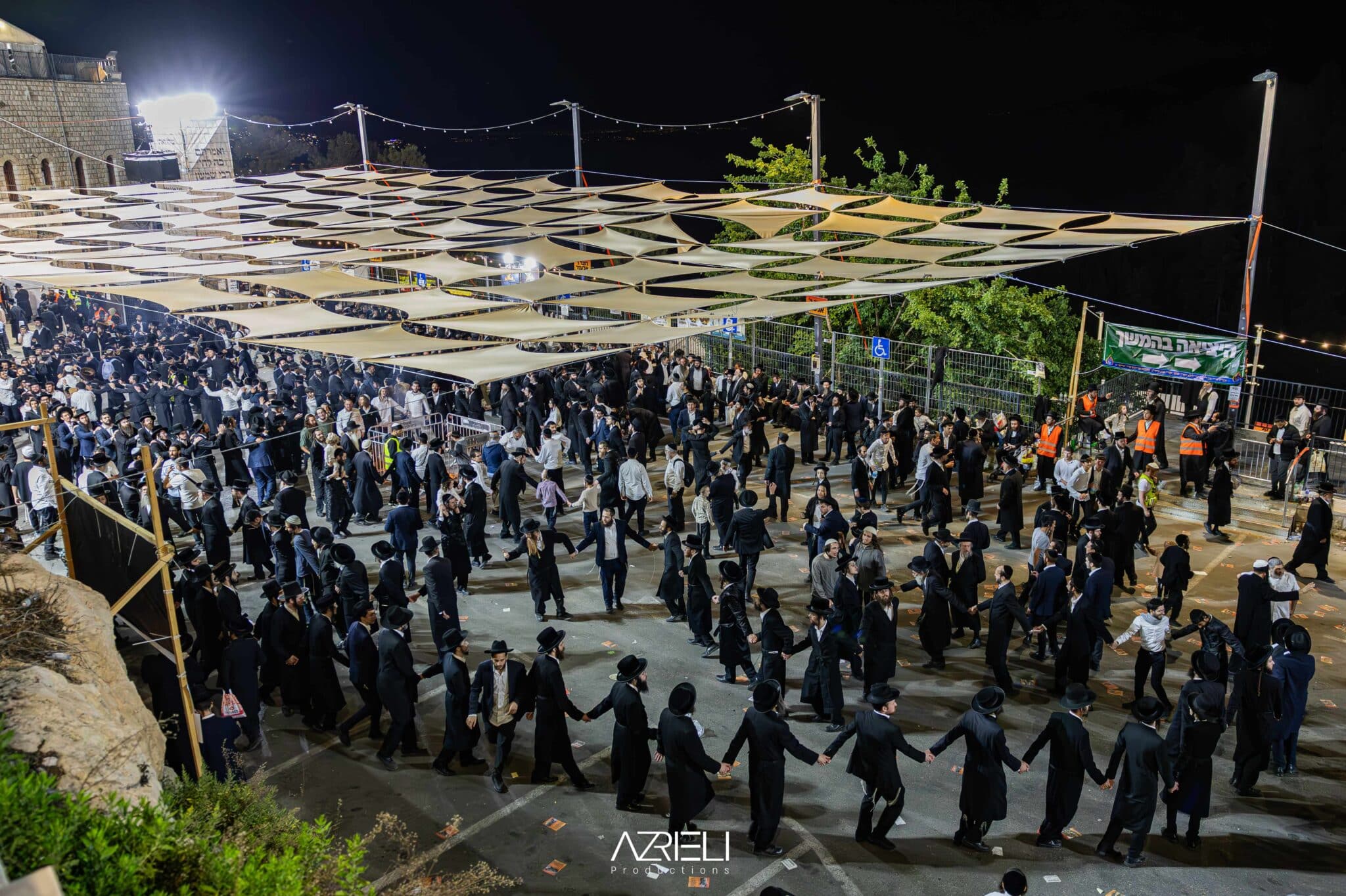 מההכנות ועד לסיום ההילולא: טויטו תיעד מהאוויר ומהיבשה