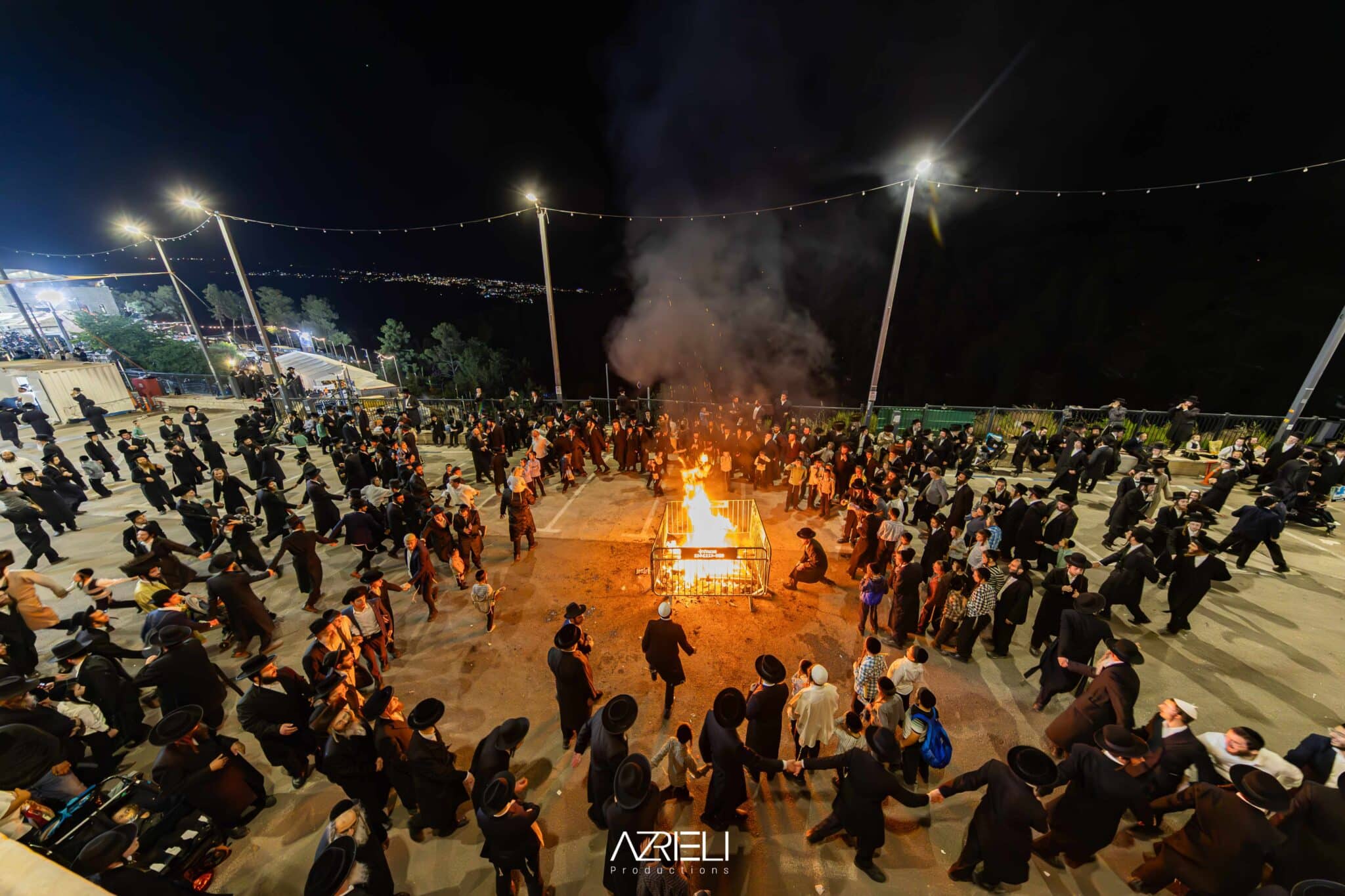 מההכנות ועד לסיום ההילולא: טויטו תיעד מהאוויר ומהיבשה