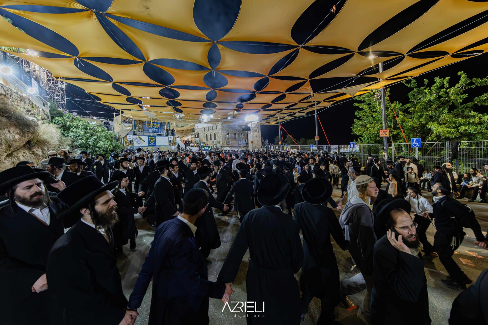 מההכנות ועד לסיום ההילולא: טויטו תיעד מהאוויר ומהיבשה