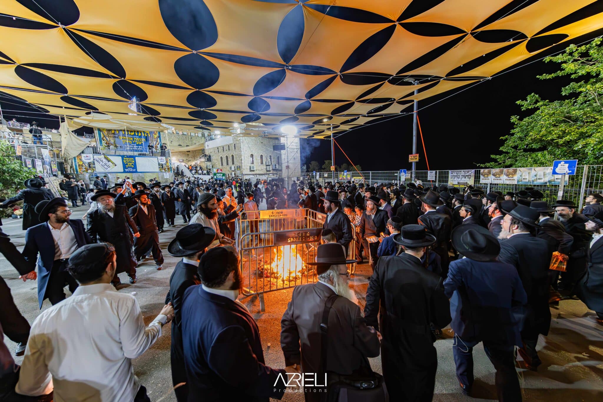 מההכנות ועד לסיום ההילולא: טויטו תיעד מהאוויר ומהיבשה