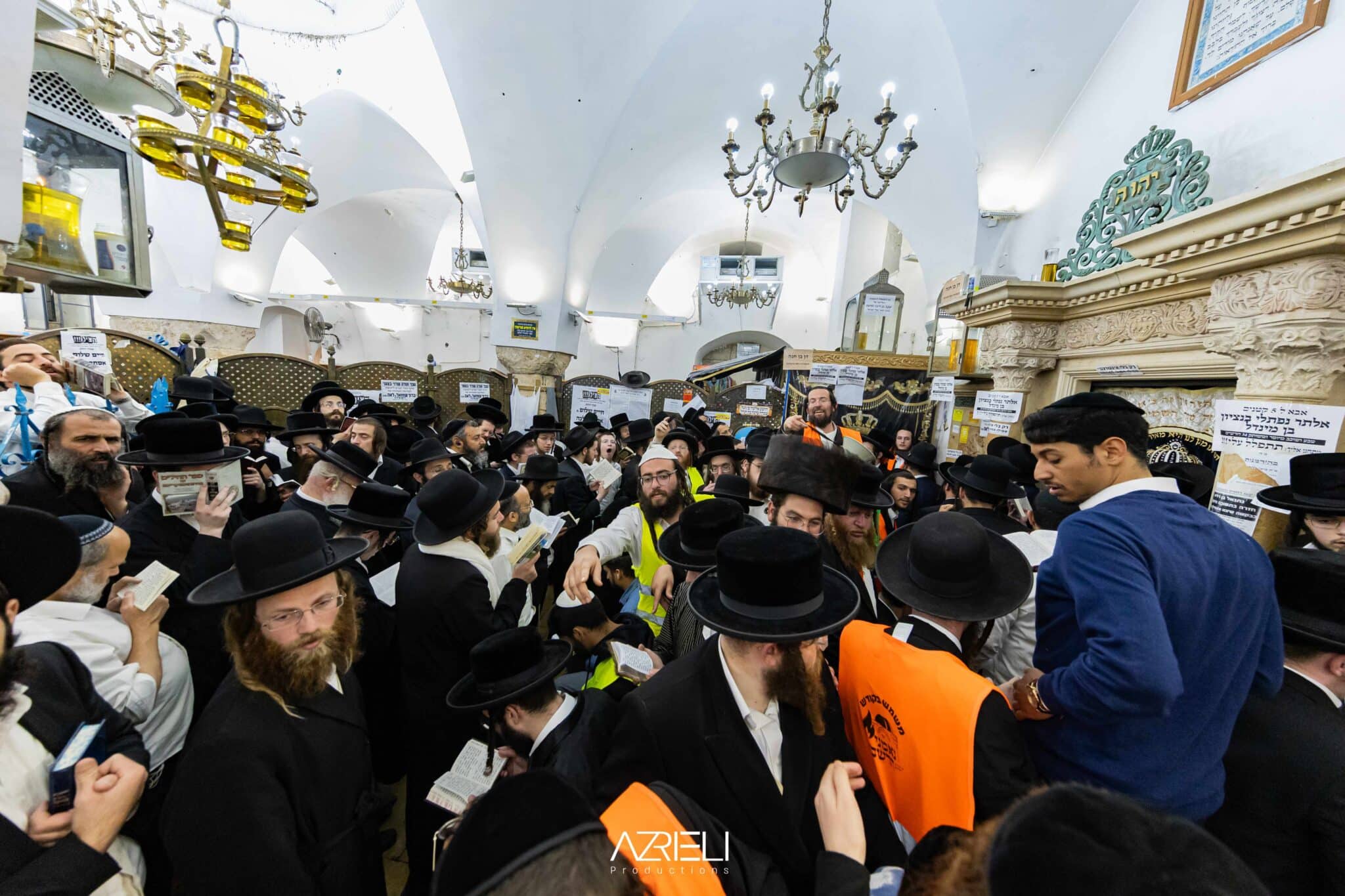 מההכנות ועד לסיום ההילולא: טויטו תיעד מהאוויר ומהיבשה