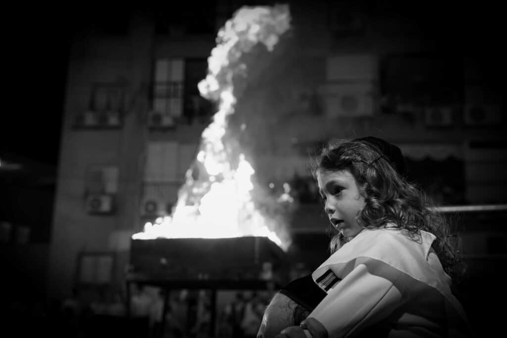 ראש ישיבת סאטמר הדליק את האש בשיכון החסידות בבני ברק