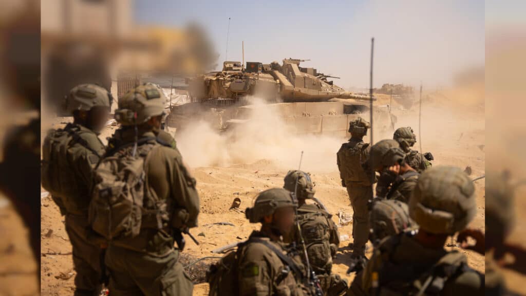 תיעודים דרמטיים מפעילות כוחות צה"ל בחזית הלחימה בעזה