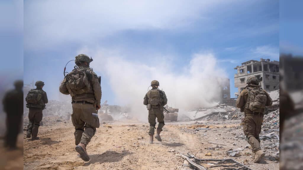 תיעודים דרמטיים מפעילות כוחות צה"ל בחזית הלחימה בעזה