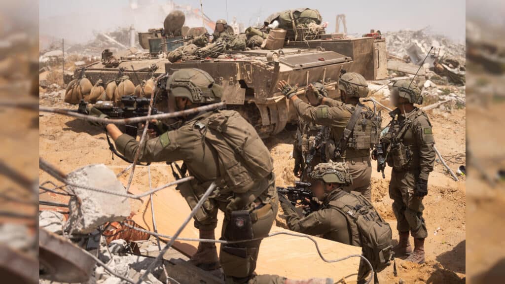 תיעודים דרמטיים מפעילות כוחות צה"ל בחזית הלחימה בעזה