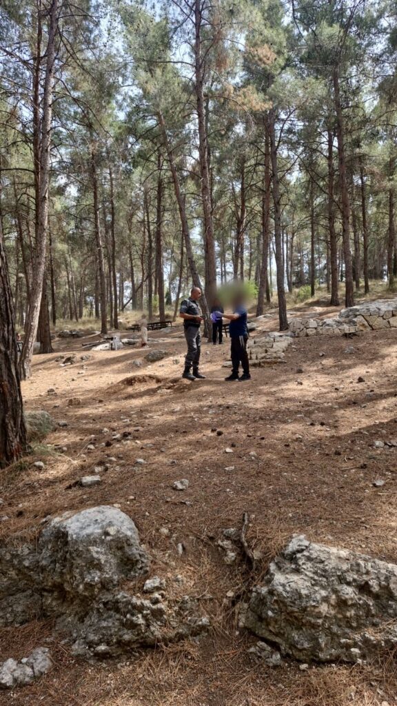 המאבק הכפול של כוחות הביטחון בשריפת הענק בהרי ירושלים