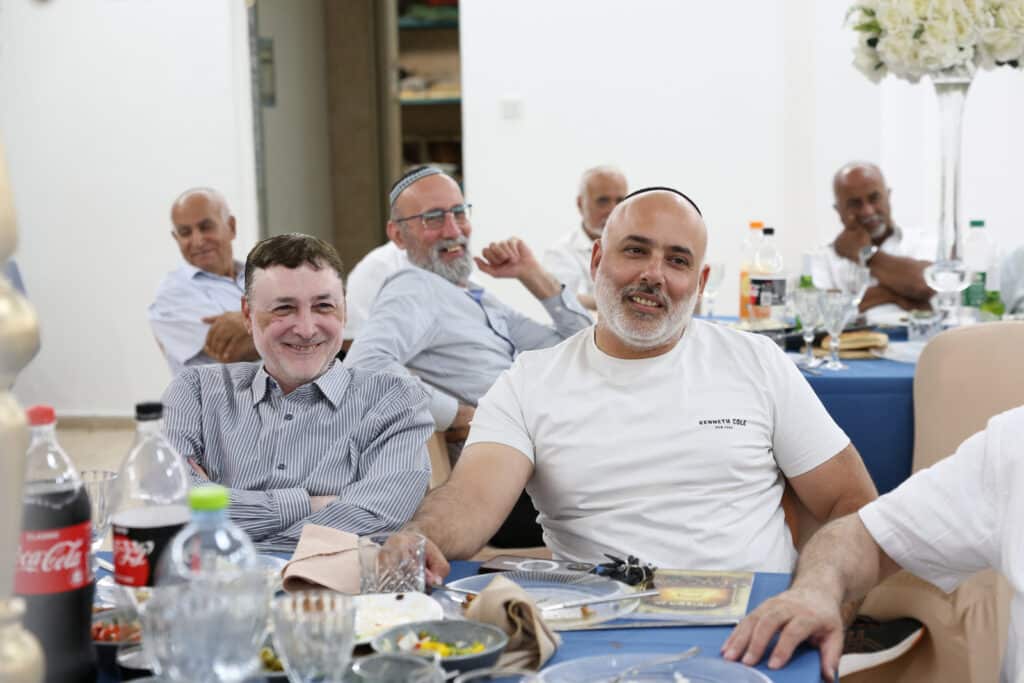 הגבאים של יהוד מונוסון התכנסו למעמד הוקרה והצדעה הגבאים של יהוד מונוסון התכנסו למעמד הוקרה והצדעה