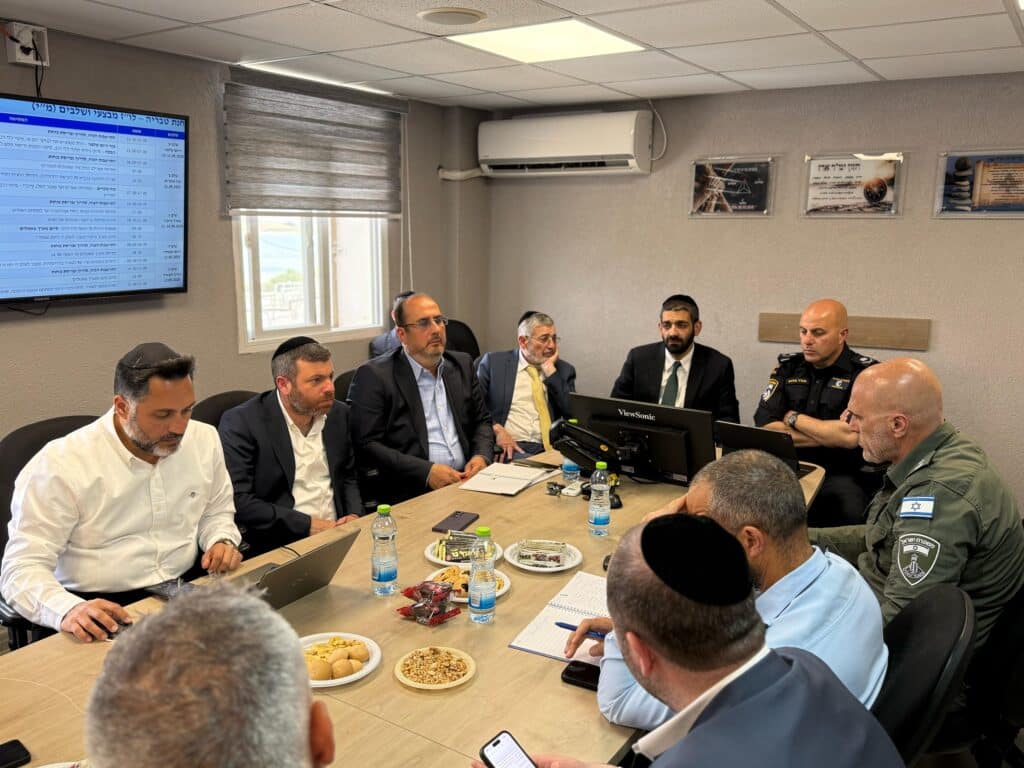 נשלמת ההיערכות המבצעית לקליטת כמאה אלף מתפללים בהילולת רבי מאיר בעל הנס בטבריה