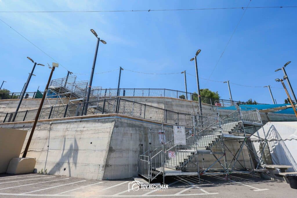 10 ימים להילולא שטחי הענק, המאהלים - תיעוד מיוחד מההכנות בהר מירון