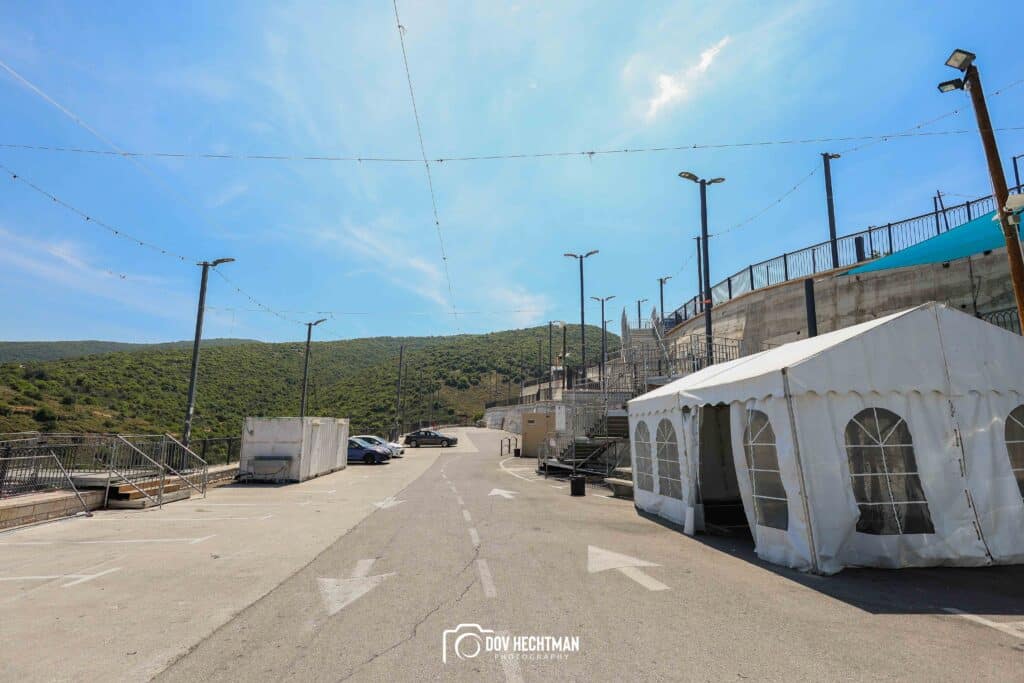 10 ימים להילולא שטחי הענק, המאהלים - תיעוד מיוחד מההכנות בהר מירון