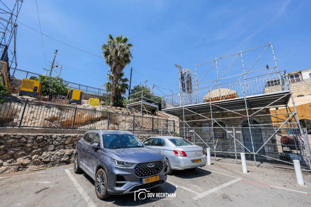 10 ימים להילולא שטחי הענק, המאהלים - תיעוד מיוחד מההכנות בהר מירון