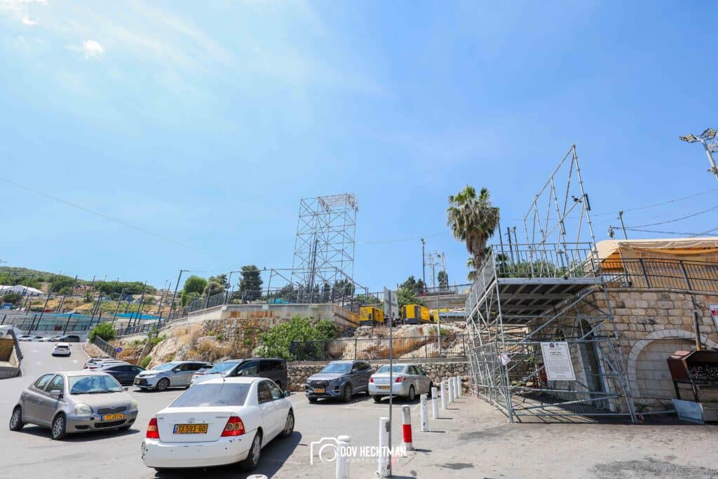 10 ימים להילולא שטחי הענק, המאהלים - תיעוד מיוחד מההכנות בהר מירון