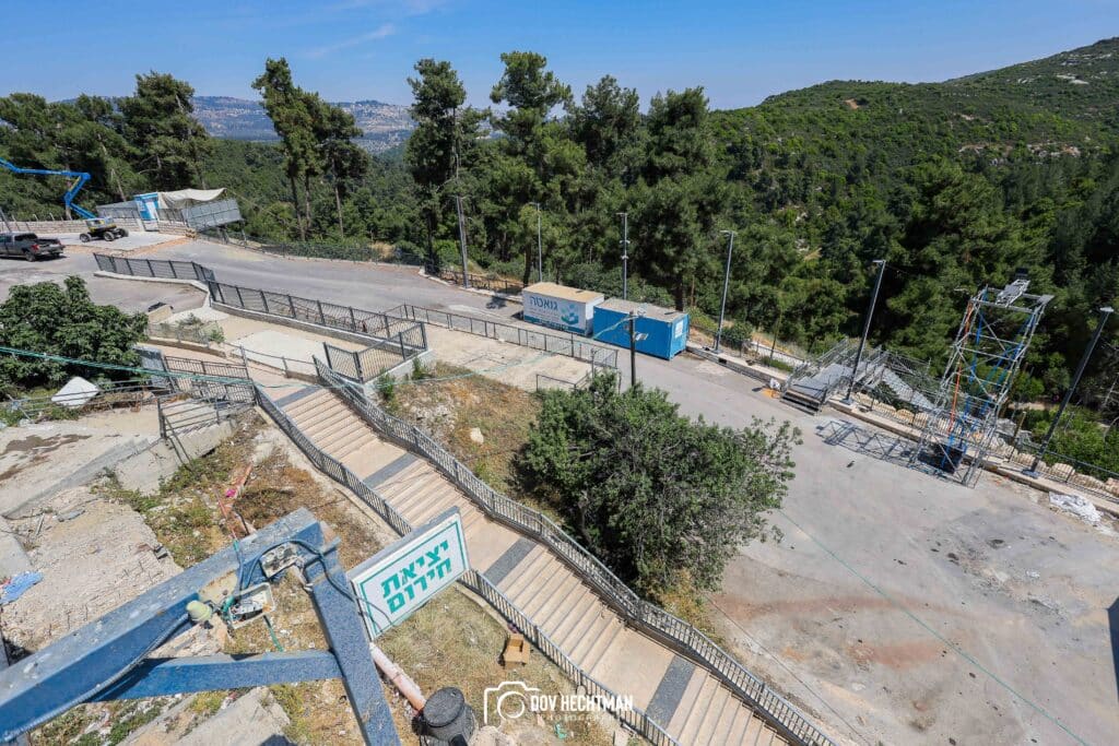 10 ימים להילולא שטחי הענק, המאהלים - תיעוד מיוחד מההכנות בהר מירון