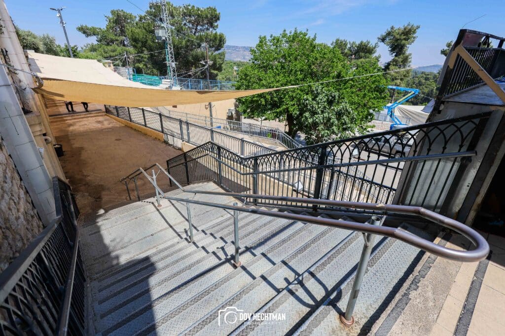 10 ימים להילולא שטחי הענק, המאהלים - תיעוד מיוחד מההכנות בהר מירון