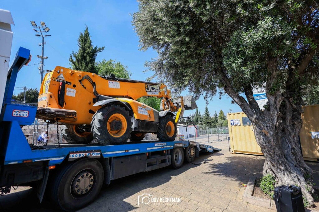 10 ימים להילולא שטחי הענק, המאהלים - תיעוד מיוחד מההכנות בהר מירון