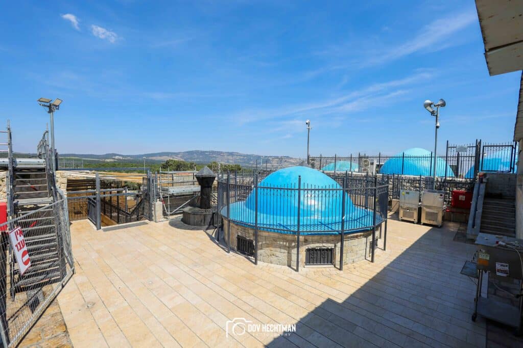 10 ימים להילולא שטחי הענק, המאהלים - תיעוד מיוחד מההכנות בהר מירון