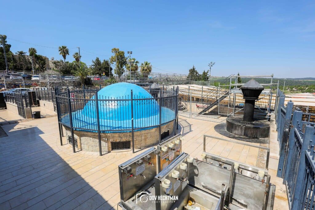 10 ימים להילולא שטחי הענק, המאהלים - תיעוד מיוחד מההכנות בהר מירון