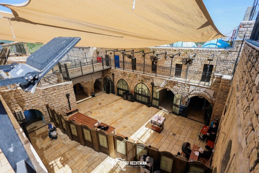 10 ימים להילולא שטחי הענק, המאהלים - תיעוד מיוחד מההכנות בהר מירון